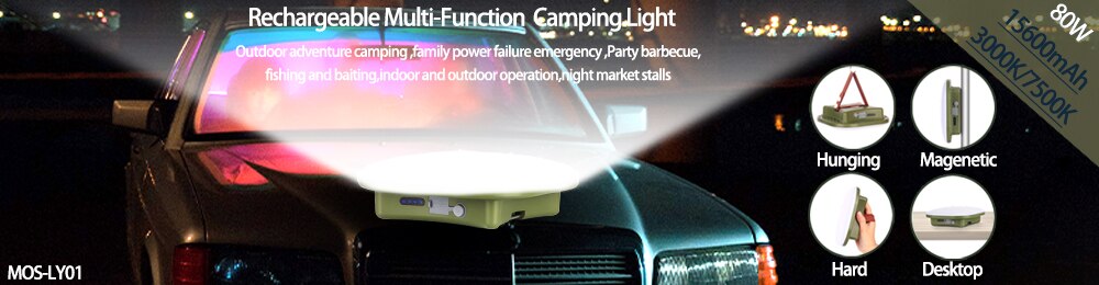 Cheap Goat Tents 15600maH New Upgraded LED Rechargeable Camping Strong Light with Magnet Zoom Portable Torch Tent Light Work Maintenance Lighting Portable Lanterns 